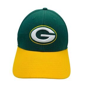 Green Bay Packers Hat Youth Green Yellow Strapback Cap ‘47 Brand